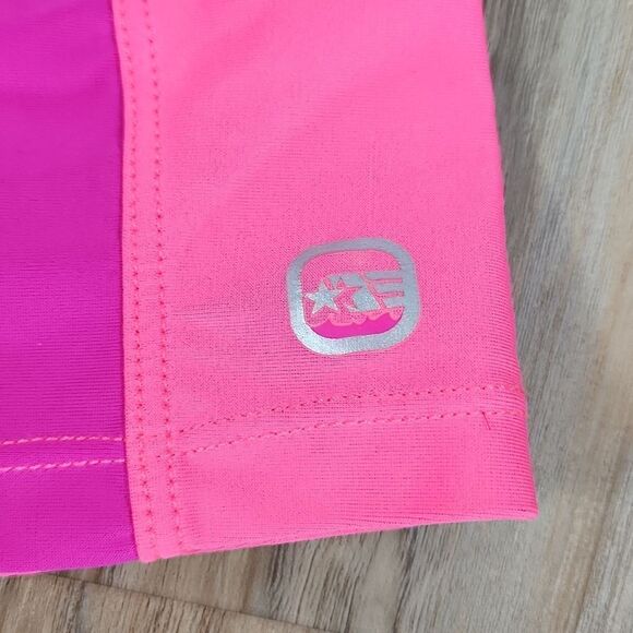 🧚‍♂️Free Country Fuchsia, Coral Orange, & Pink Colorblock Tankini - Picture 6 of 12